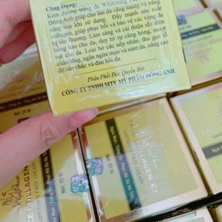 Kem Face Collagen X3 Trắng Da Căng Bóng