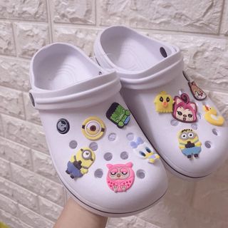 Crocs viền bầu