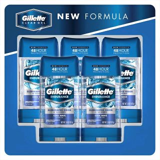 Gel khử mùi Gillette Endurance Cool Wave Clear Gel