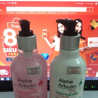 Sữa tắm Anpha Arbutin 320ml từ Thái Lan