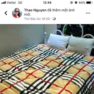 Thảm trải giườngchăn lông cừu Việt Nam