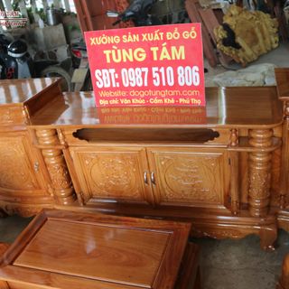 Bộ bàn ghế kệ tivi phòng khách