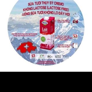 Sữa Tươi organic không đường từ Thụy Sĩ cremo không Lactose-1L