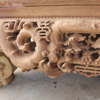 Sập Gụ Ngũ Phúc 1m8 chân 24