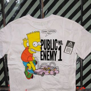 Offwhite Simpsons Public Enemy