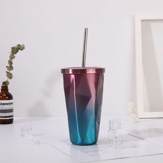 Ly giữ nhiệt 500ml kèm ống hút