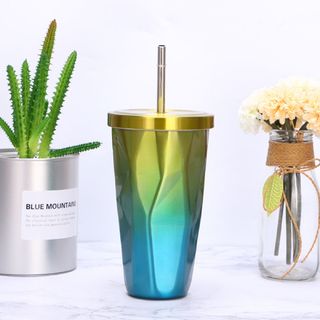 Ly giữ nhiệt 500ml kèm ống hút