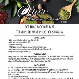 Bột thuốc Bắc trị Mụn