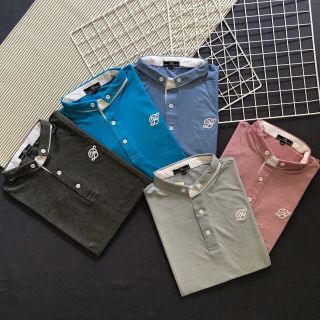 Áo thun nam Áo phông nam có cổ trụ cổ bẻ chữ B hàng rất đẹp phong cách hàng bao chất-M148-Ao thun nam Ao phong nam co co tru co be