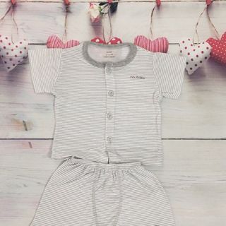 Áo sơ sinh cộc tay Nou