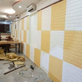 TẤM XỐP DÁN TƯỜNG GIẢ GẠCH 8mm 3D KHỔ 70x77CM GIÁ RẺ