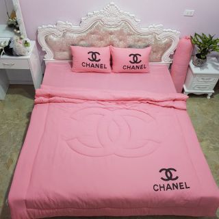 Bộ Chăn Ga Gối Đũi Nhiệt Đới Cao Cấp In Hình Các