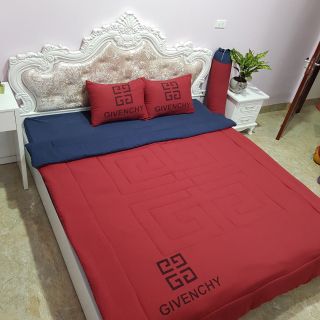 Bộ Chăn Ga Gối Đũi Nhiệt Đới Cao Cấp In Hình Các