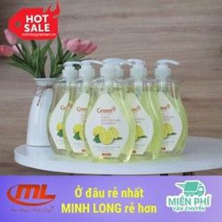 NƯỚC RỬA CHÉN ĐĨA GREEN 750ML CHAI
