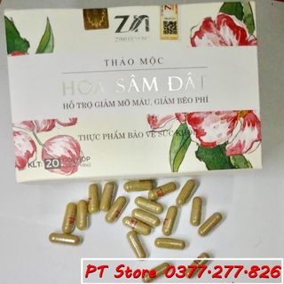 Trà Thảo mộc Hoa Sâm Đất Giảm cân an toàn
