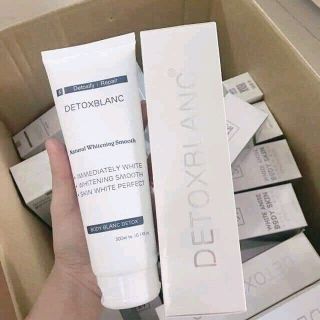 mặt lạ thải độc detox blanc