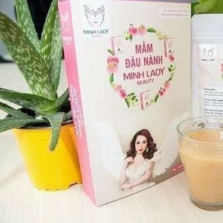 Mầm đậu nành minhlady beauty 100 thiên nhiên