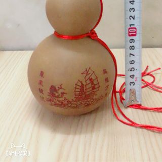 Quả hồ lô cầu tài lộc cỡ 20cm quả thật