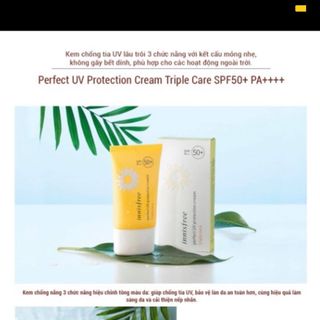 Kem Chống Nắng Perfect Uv Protection Cream Triple Care SPF50