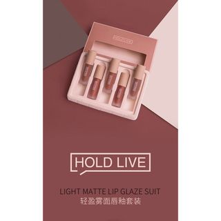 Một Set 5 Cây Son Kem Nhung Holdlive Light Matte Lip Glaze Suit nội địa Trung giá sỉ