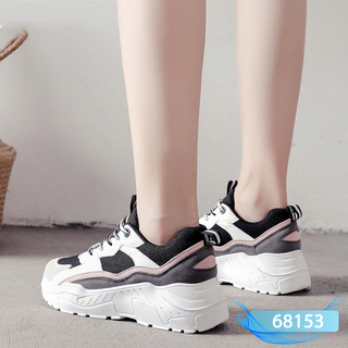 GIÀY THỂ THAO NỮ TRẮNG ĐEN - 68153