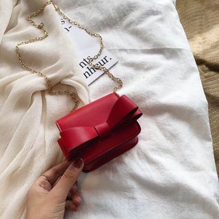 Túi nơ da nhỏ