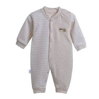 Bộ áo liền quần cho bé sơ sinh cotton thun thoáng mát 116