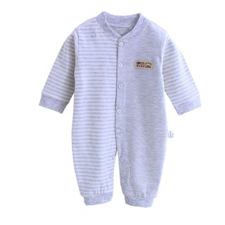 Bộ áo liền quần cho bé sơ sinh cotton thun thoáng mát 116