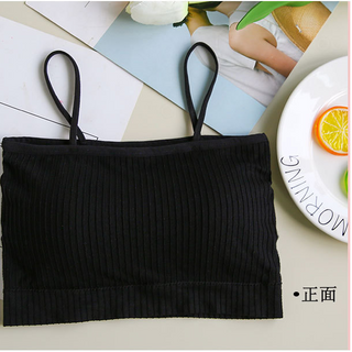 Áo Bra Quây Gân Tăm Co Giãn 4 Chiều Có Đệm Ngực Cotton ảnh thật 100/100