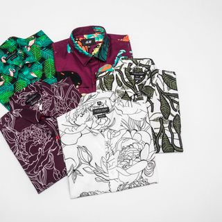 Áo sơ mi họa tiết Đi biển 100k - 120k