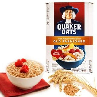 Yến mạch Quaker cán dẹt/cán mỏng