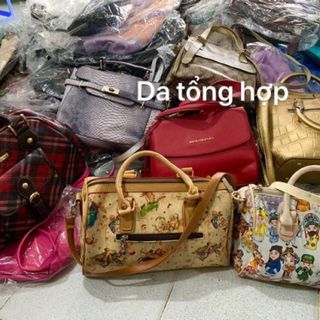 Túi da thật và da tổng hợp tuyển chọn từng chiếc độc đen chất