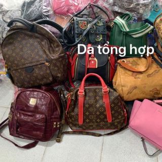 Túi da thật và da tổng hợp tuyển chọn từng chiếc độc đen chất