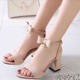 Giày sandal nơ nỉ