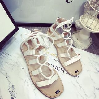 Giày sandal dây xỏ cute