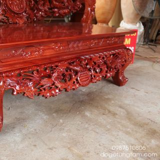 Bộ Sập thờ Mai Điểu gỗ Hương Đỏ