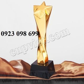 Bán cúp oscar cúp lưu niệm cúp ngôi sao quà tặng sự kiện nhận làm cúp vinh danh đúc cúp