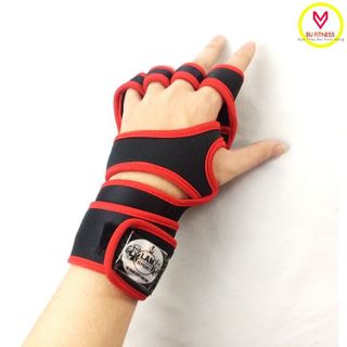 Găng tay tập gym hở ngón LâmSport cực kì thoáng mát