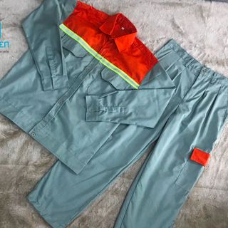 Bộ bảo hộ lao động kaki cao cấp