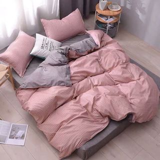 Bộ Chăn Ga Gối Cotton Korea NS208