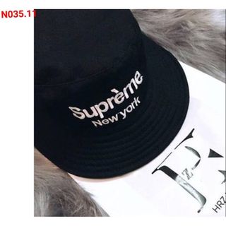 Nón Bucket thêu
