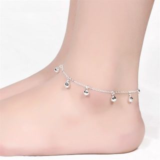 MUA NGAY - GIÁ SOCK Lắc Chân Nữ Chuông Hàn Quốc Xinh Xắn Bạc Xi Cao Cấp giá sỉ