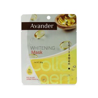 Mặt nạ giấy dưỡng trắng da tinh chất Collagen Avander 25g