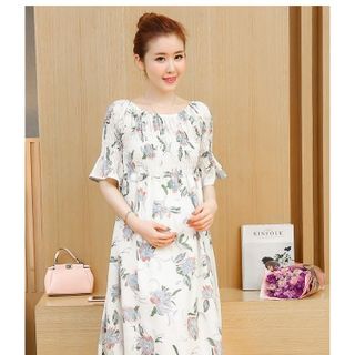Đầm bầu maxi dài