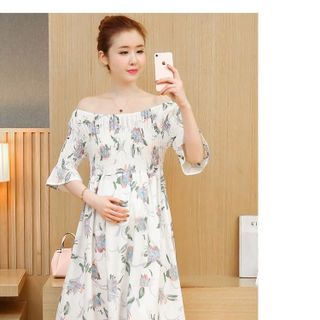 Đầm bầu maxi dài
