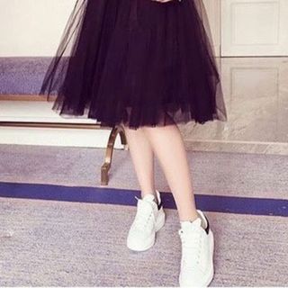 Chân váy tutu lưới 3 lớp dài 65cm