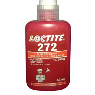 Keo khóa ren Loctite 272 cho bulông ốc vít - chai 50ml