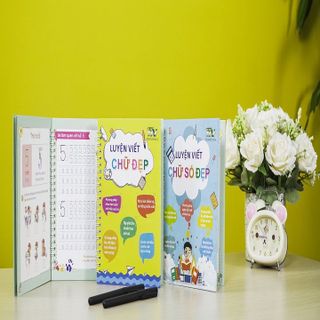 Bộ 2 Vở Tập Tô Tiếng Việt Cho Bé