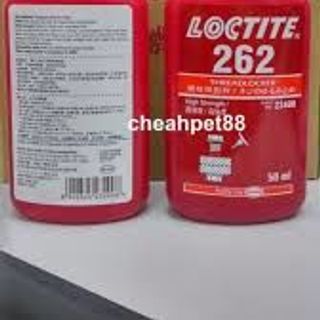 Loctite 262- Keo khóa ren cho bulông ốc vít - chai 50ml