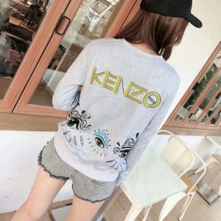 nỉ kenzo khóa lệch vai